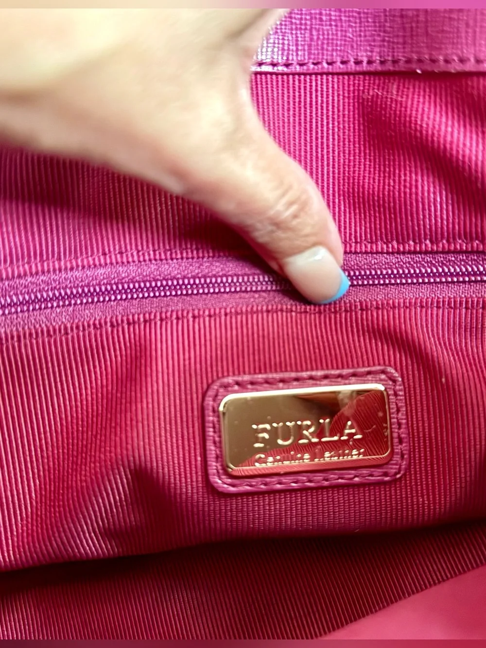 Furla Linda Medium Satchel Pinky